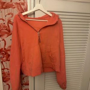 Lululemon half zip scuba hoodie